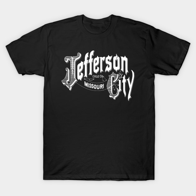 Vintage Jefferson City, MO T-Shirt by DonDota